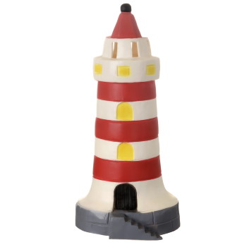 Nachtlicht Leuchtturm rot