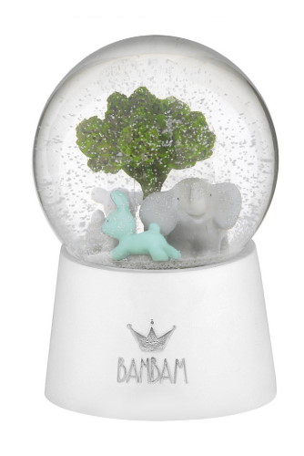Snowglobe with music