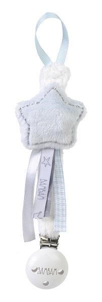 Schnullerkette Clip Star
