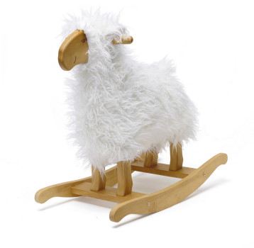 Rocking Lamb, white