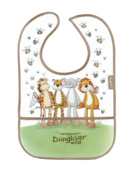 Diinglisar Wild, Bib, plastic