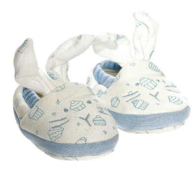 Diinglisar Organic, Cupcakes, Slippers, blue