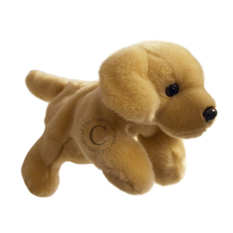 Full-Bodied Animal Puppets Labrador (Yellow)