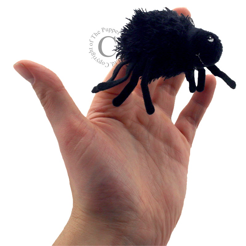 Finger Puppets Spider (Furry)