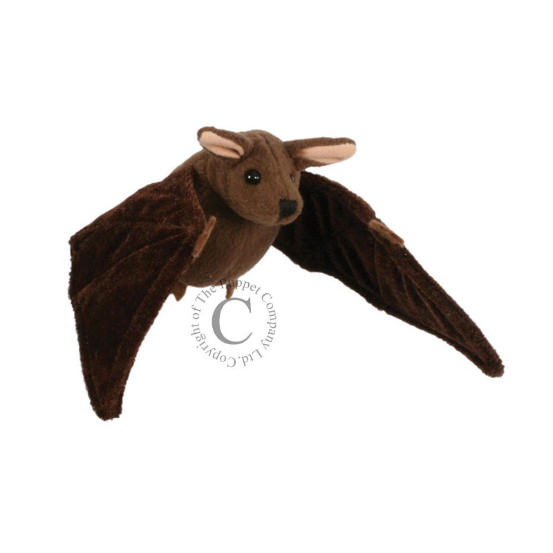 Finger Puppets Bat (Brown)