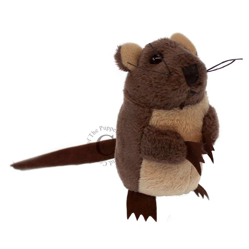 Finger Puppets Mouse (Brown)