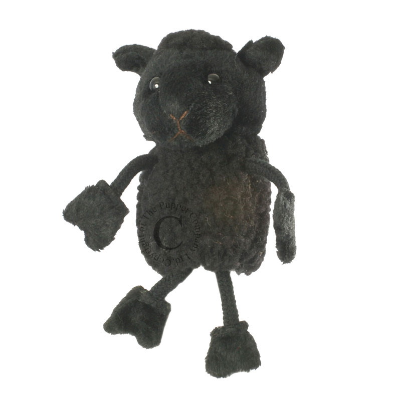 Finger Puppets Sheep (Black)