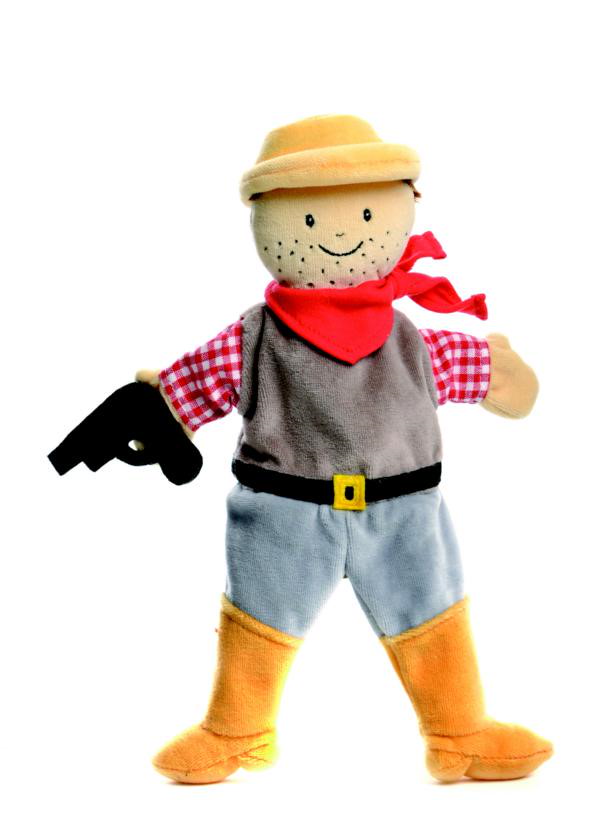 Handpuppe Cowboy