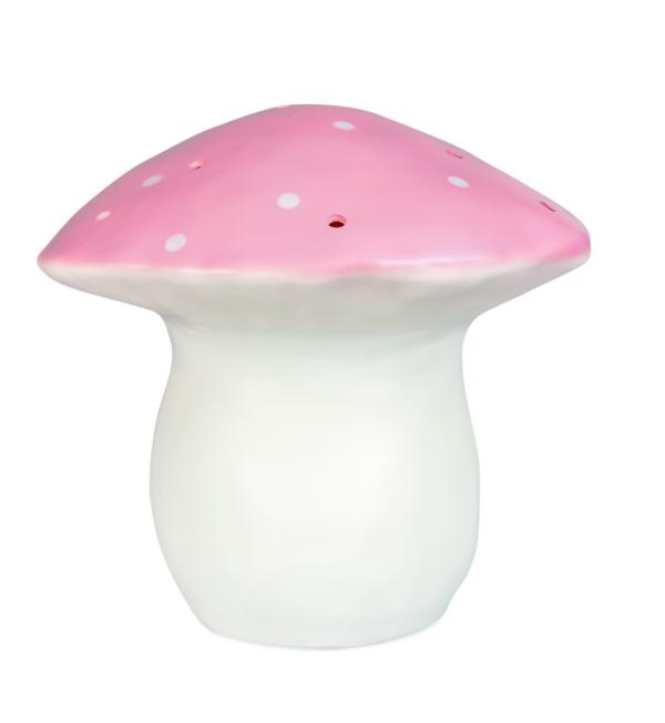 Nachtlicht Pilz mittel Vintage pink