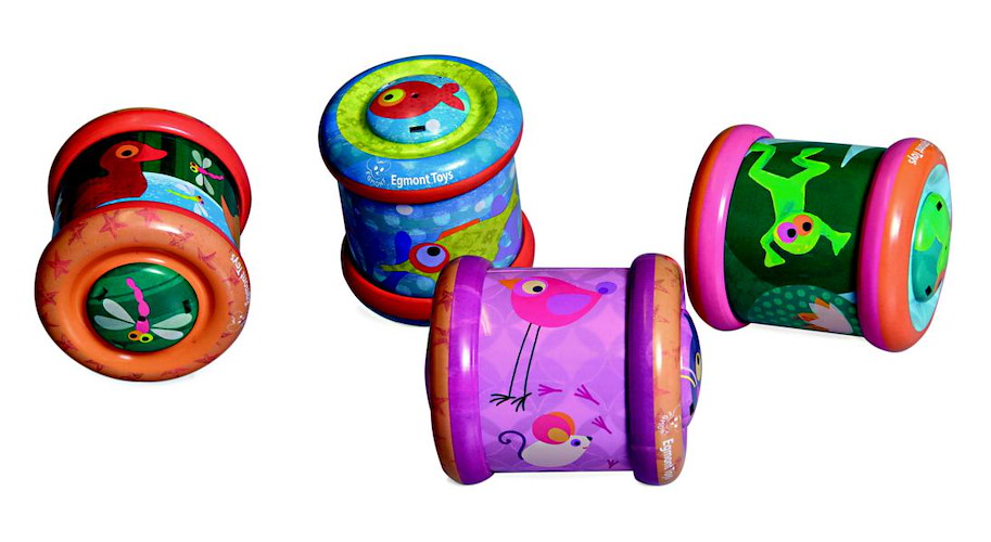 Baby Roller aus Blech, 12er Display