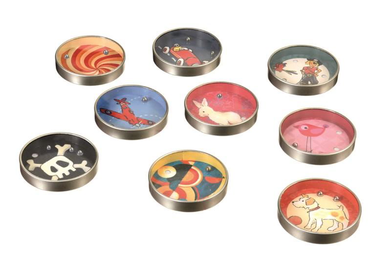 Pinball Game aus Metall, assortiert, 36er Display