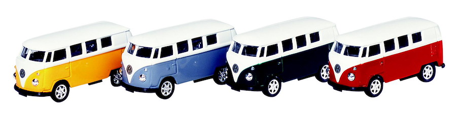 Volkswagen Microbus (1962), Spritzguss, 1:60