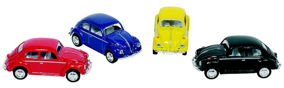 Volkswagen Käfer (1967), Spritzguss, 1:64