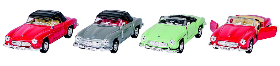 Mercedes-Benz 190SL (1955), Spritzguss, 1:36