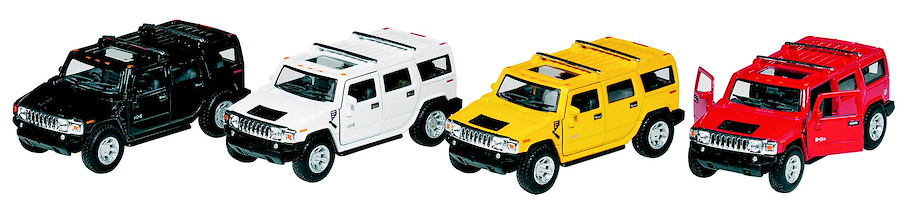 Hummer H2 SUV (2008),Spritzguss, 1:40
