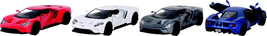 Ford GT (2017), Spritzguss, 1:38