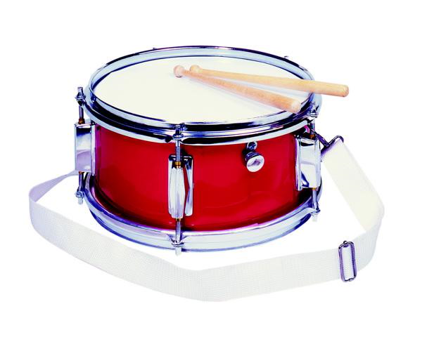 Spielmannszugtrommel rot mit Snare