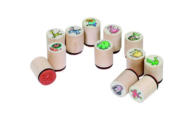 Stempel Wilde Tiere