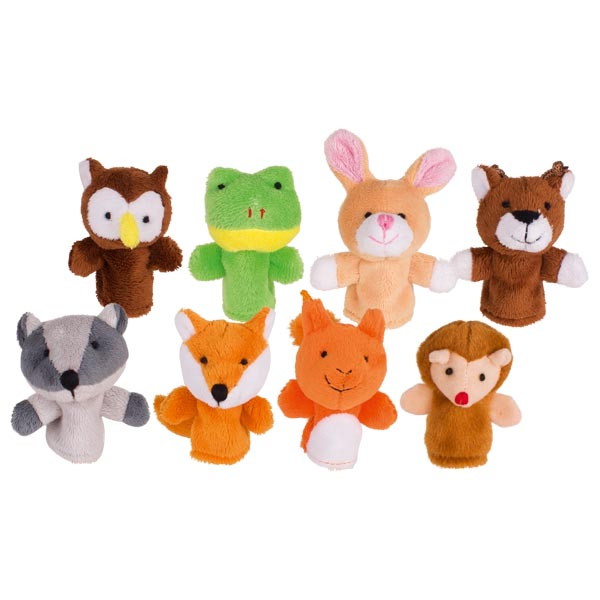 Fingerpuppenset Waldtiere