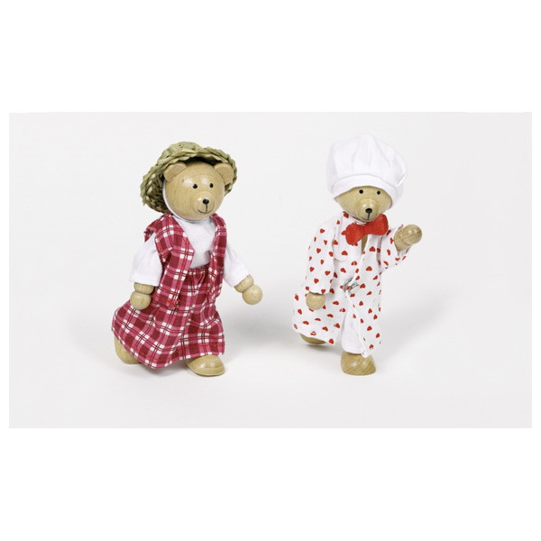 Biegepuppen Bärchens Klamottenkiste, Benna & Bennoh