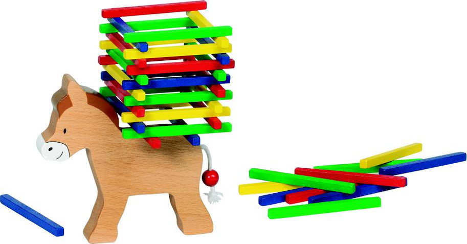 Stapelspiel Packesel