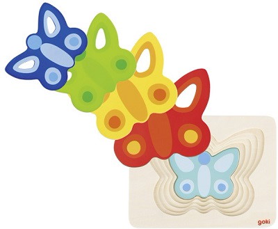 Schichtenpuzzle Schmetterling II