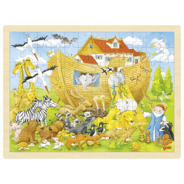 Einlegepuzzle Einzug in die Arche Noah