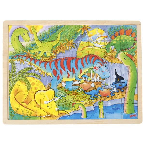 Einlegepuzzle Dinosaurier