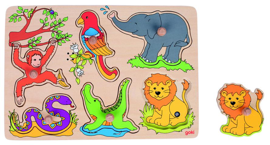 Soundpuzzle Zootiere, mit Tierstimmen