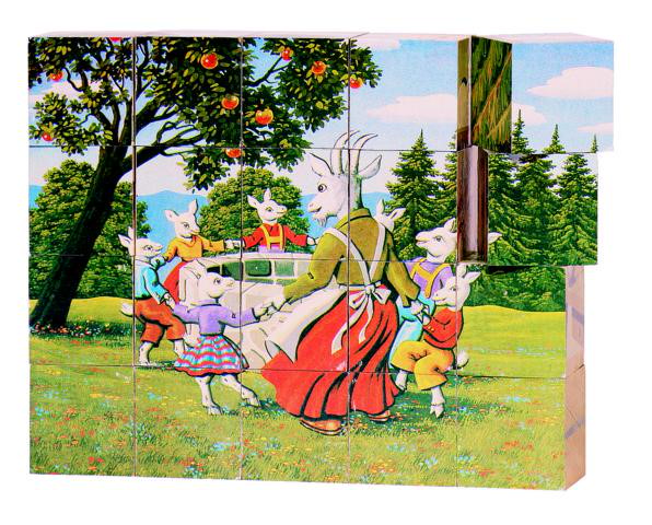 Würfelpuzzle Märchen