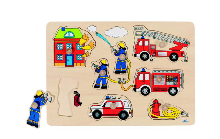 Steckpuzzle Feuerwehr