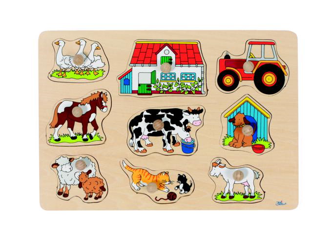 Steckpuzzle Bauernhof I