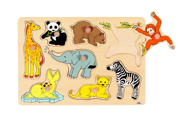 Steckpuzzle Tierkinder