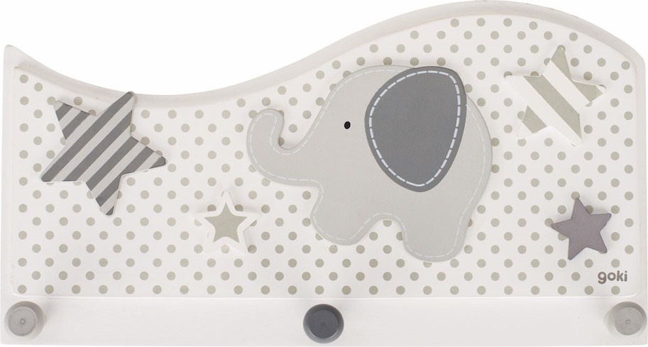 Garderobe Elefant und Sterne
