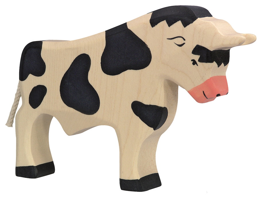 Stier, schwarz