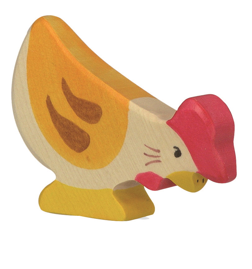 Huhn, pickend