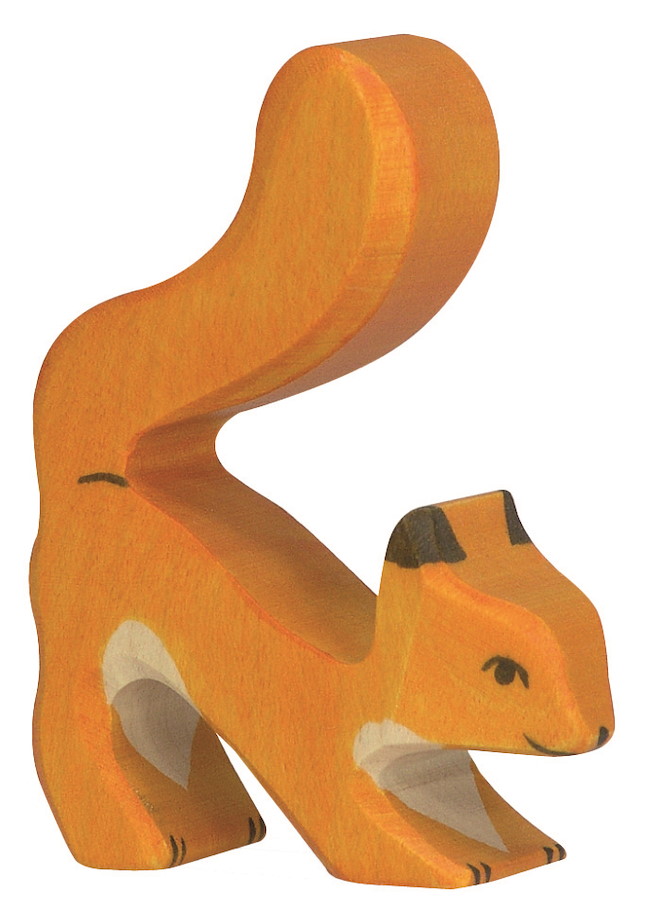 Eichhörnchen, orange