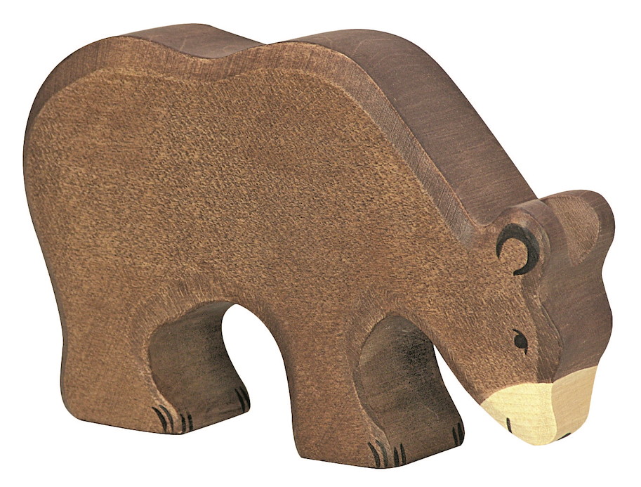 Braunbär, fressend