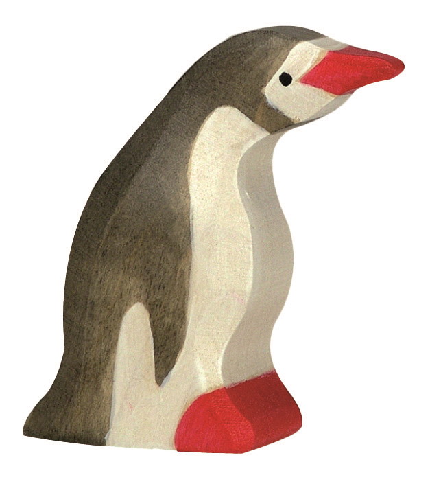 Pinguin, klein, Kopf nach vorn