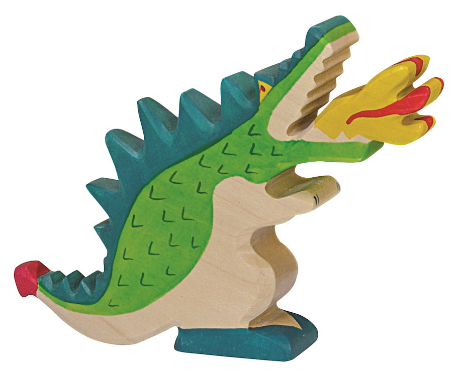 Drache, grün