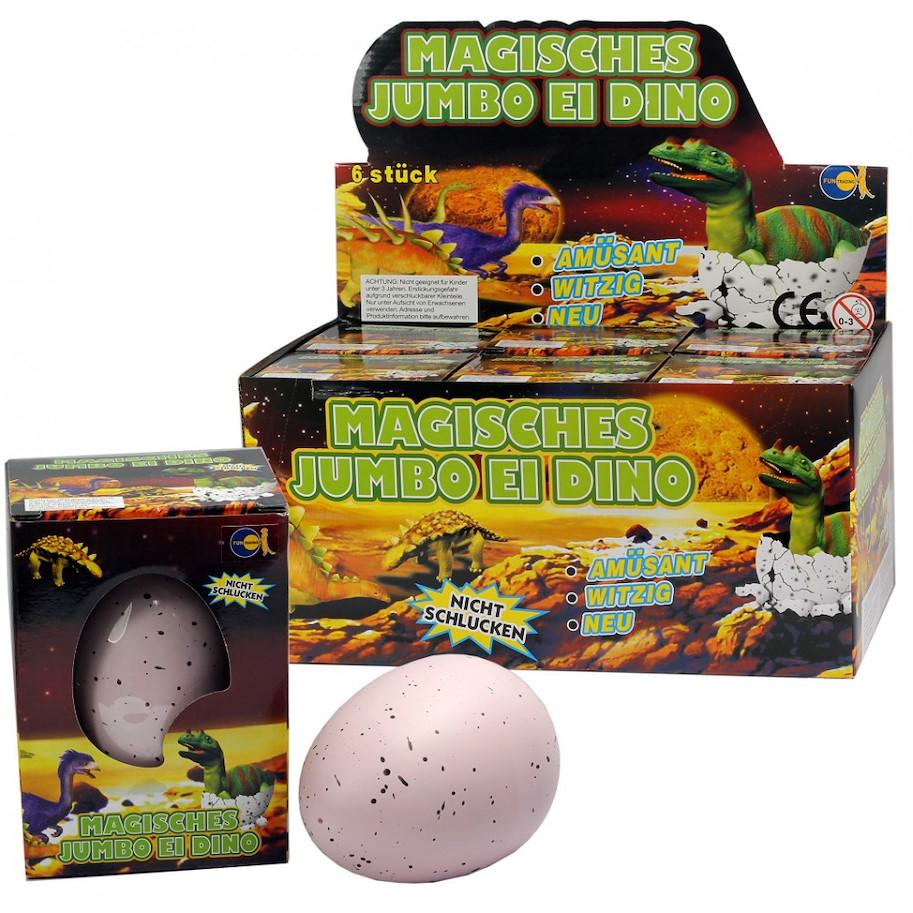 Schlüpfeier Dino Jumbo