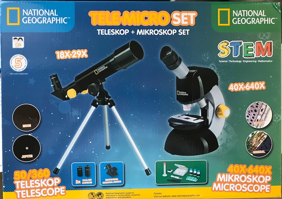 Tele-/Mikroskop Set NatGeo