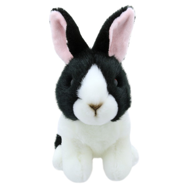 Wilberry Minis Hase schwarz-weiss 14 cm