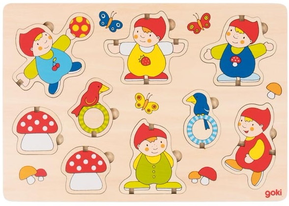 Aufstellpuzzle Zwerge