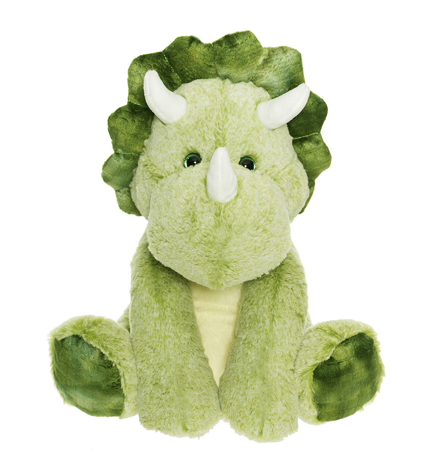 Dino grün sitzend