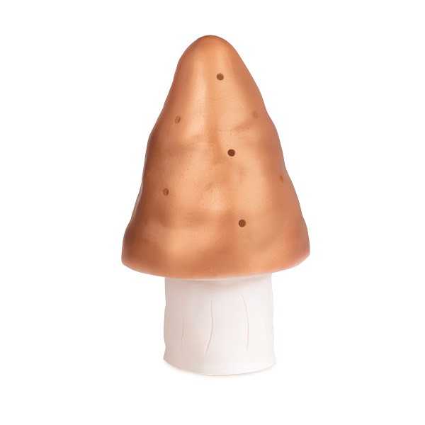Nachtlicht kleiner Pilz Kupfer