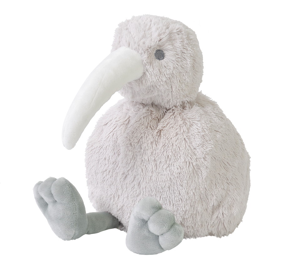 Plüsch Kiwi Kenzo grau Nr. 3, 25 cm