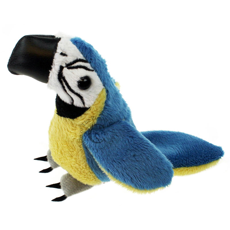 Finger Puppets Blue & Gold Macaw