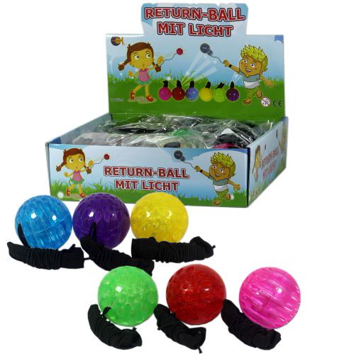 Return Ball mit Licht