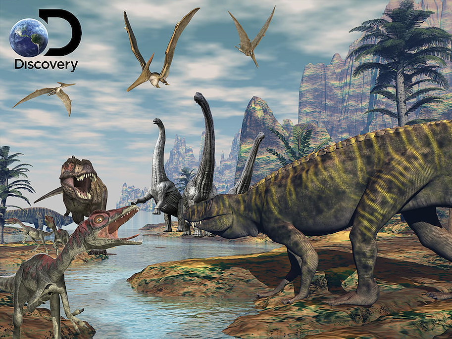 3D Puzzle Discovery Dinosaur marsh 500 Teile